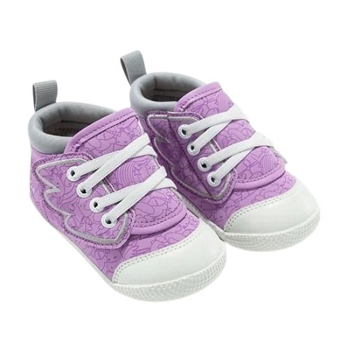 Non Toxic Soft And Stylish Lace Closure Casual Wear Fabric Shoes For Kids