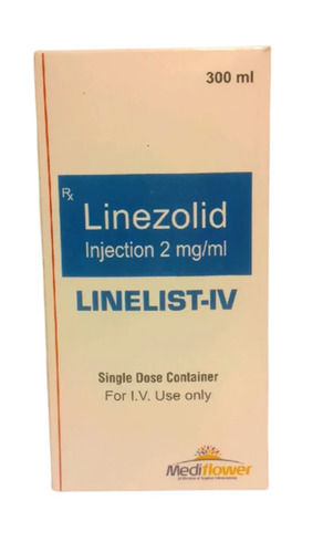 Linezolid Injection 300ml Linelist-Iv Treats Bacterial Infections