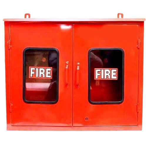 590X890X460 Mm 10 Kilogram Rectangular Mild Steel Fire Hose Box Application: Industrial And Commercial