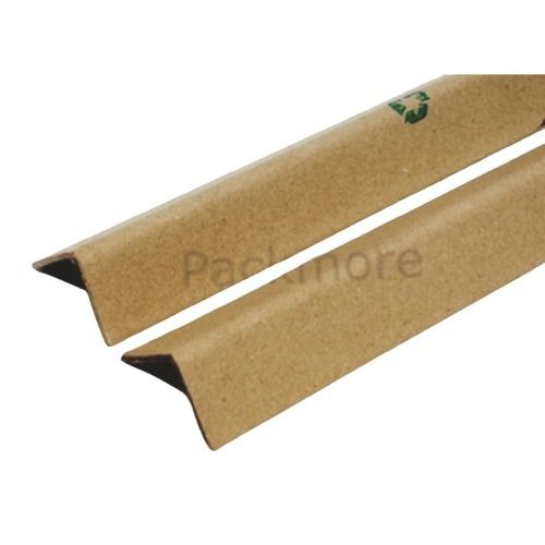 Disposable Plain Brown Laminated Paper Angle Board For Packaging