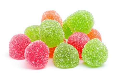 Hygienically Packed Round Shape Delicious Sweet Taste Sugar Candies