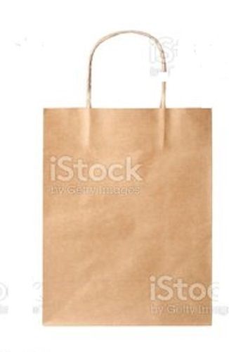 Environment Friendly Flexiloop Handle Biodegradable Paper Carry Bags