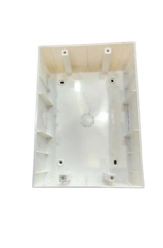 6 X 5 X 2 Inch 4 mm Thick Polished Electrical Fitting PVC Junction Box