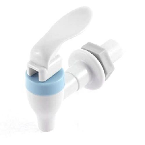 White 8.5 X 6.5 X 3 Cm Round Shape Glossy Finished Pvc Plastic Water Taps