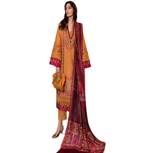 Ladies Embroidered Suit - Color: Multicolor