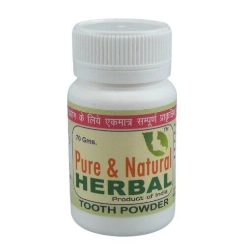 Pure And Natural Herbal Tooth Powder