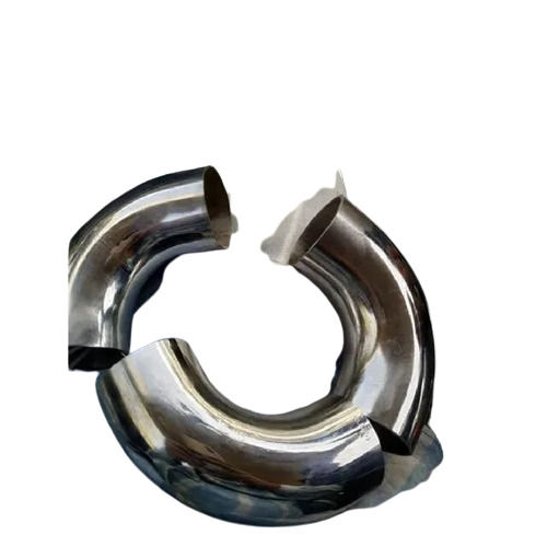 Silver Stainless Steel Long Bend