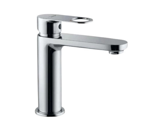 Silver 27X16.4X4Cm Glossy Finished Deck Mount Stainless Steel Basin Mixer