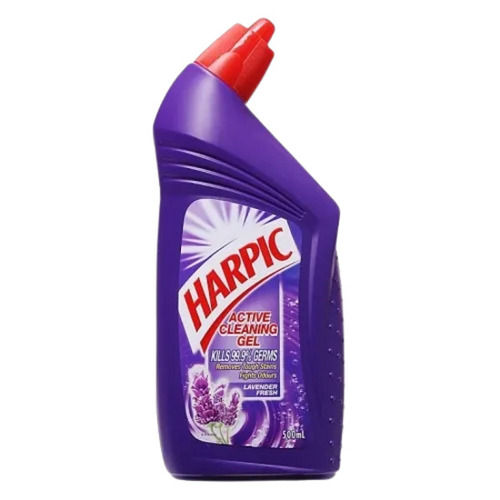 Blue Lavender Fragrant Harpic Toilet Cleaner For Kills 99.9% Germs And Removes Stains