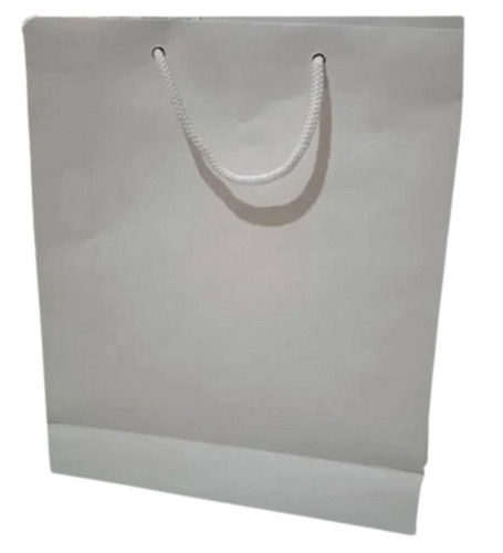 Light Weight Rope Handle Plain Kraft Paper Bag For Shopping
