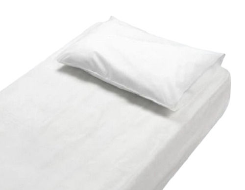 36 X 80 Inch Plain White Non Woven Disposable Single Bed Sheet Density: 1.54 Gram Per Cubic Centimeter(G/Cm3)