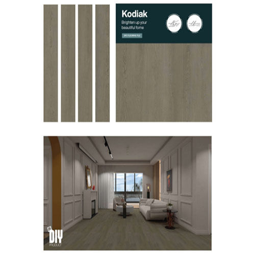 Floormonk Kodiak Stone Plastic Composite Spc Flooring Efficiency: 98%