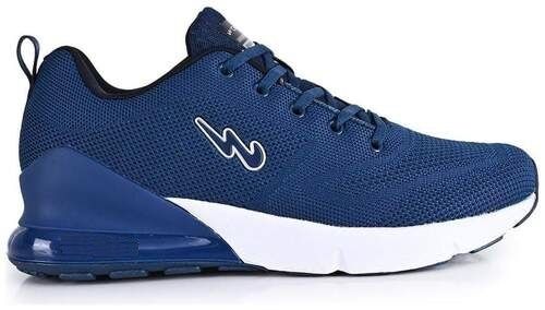 Blue Color Mens Sports Shoes With Lace Closure