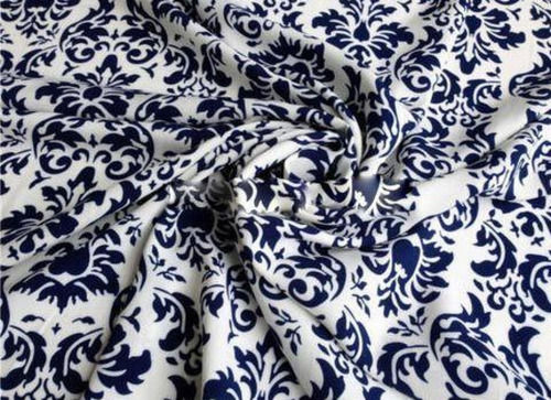 100 Meter 43 Inches 1.6 Gram Per Cubic Meter Rayon Printed Fabric