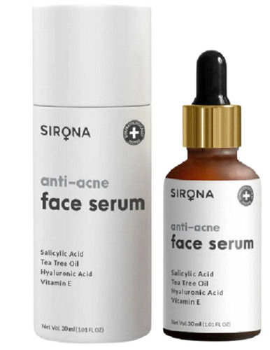 Wight 100% Natural Vitamin C Sirona Anti Acne Lightweight Face Skin Serum