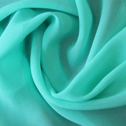 Smooth 70 G/M3 80 Meter 44 Inches Anti Wrinkle Plain Georgette Fabric 