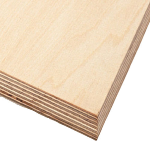 8x4 Feet 9mm Thick 825 Kg/M3 Density Birch Plywood For Indoor Furniture
