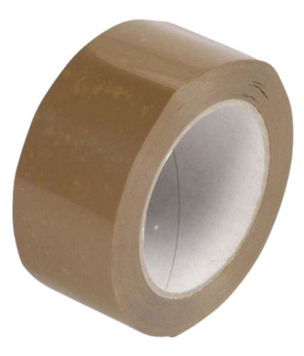 100 Meter 40 Microns Single Sided Adhesive Plain Bopp Tape For Packaging