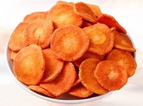 Hygienically Packed Round Shape Delicious Tasty Carrot Chips Packaging: Bag