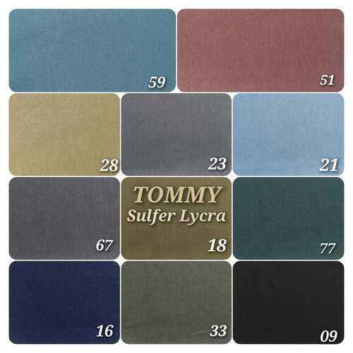 Tommy Sulphure Lycra Fabric