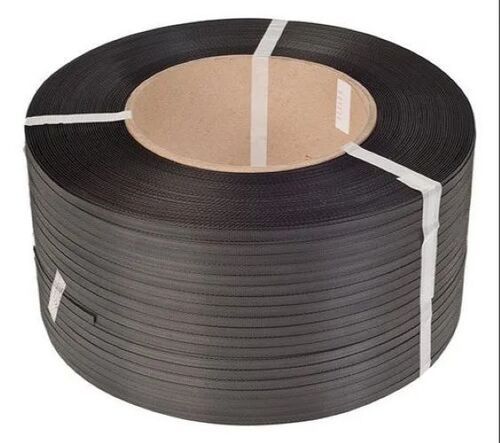 0.5 To 1 Mm Black Virgin Polypropylene Box Strapping Roll