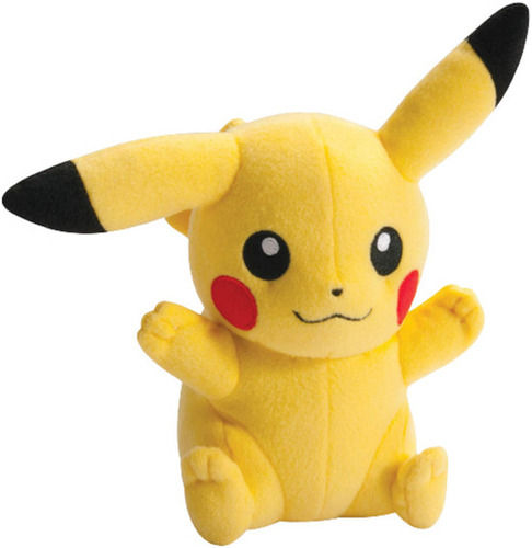 26 Centimeters Cotton Filling Pikachu Printed Stuffed Soft Toy For Kids 