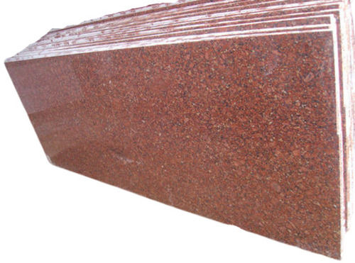 12 Mm Thick Polished Finish Red Granite Slabs For Flooring  Granite Density: 2.65 Gram Per Cubic Meter (G/M3)