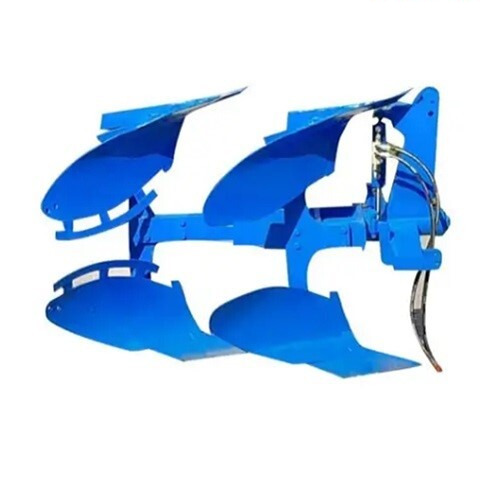 Tractor Hydraulic Reversible Plough - Color: Blue