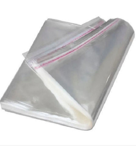 Embossing Household Plain Transparent Bopp Bag Size: Customized