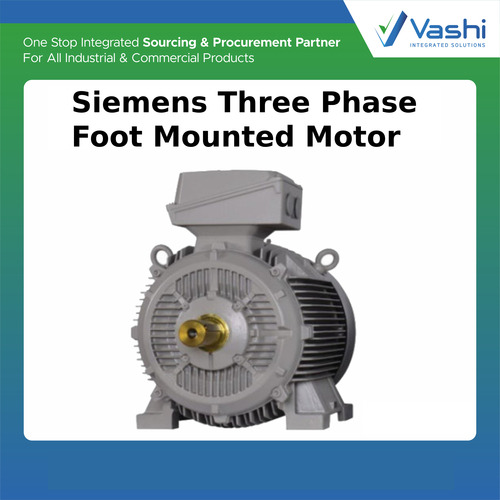 Siemens Electric Three Phase Foot Mounted AC Motor