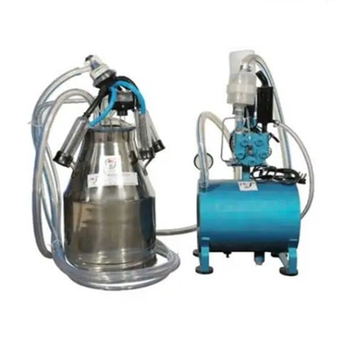 Nano Dairy Milking Machine 0.5Hp/ 2880 Rpm - Capacity: 40 T/Hr