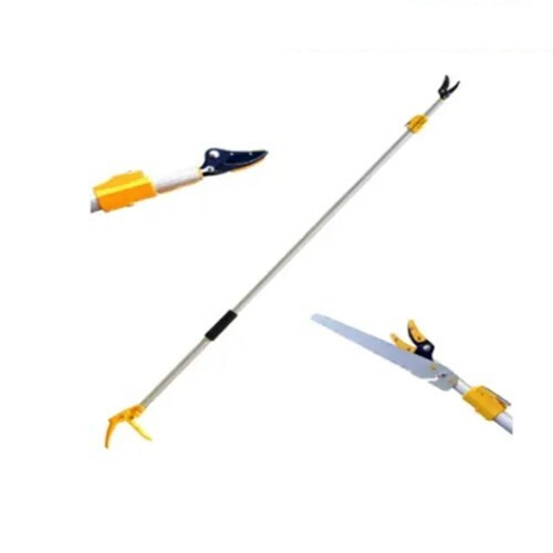 Telescopic Long Reach Pruner - Cultivator Type: 3 Prong Cultivator