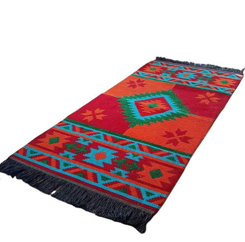 Lightweight Modern Anti Slip Rectangular Printed Cotton Carpet Non-Slip