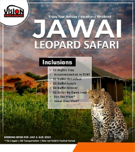 Rajasthan Jawai Leopard Safari Tour Package Services