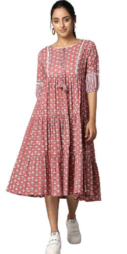 Shop Cotton Brown Midi Summer Dresses for Women online