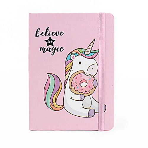 Classic Spiral Hand Drawn Style Rectangular Edge Squaring Printed Cartoon Paper Notebook