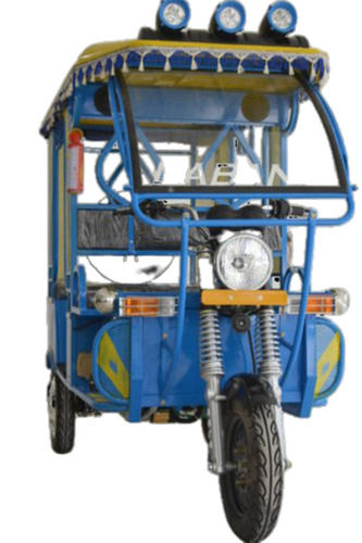 Anti-Slip 3 Wheeler 5 Seater Eco Friendly Battery Operated 14 Gauge And 16 Gauge Iron E Rickshaw