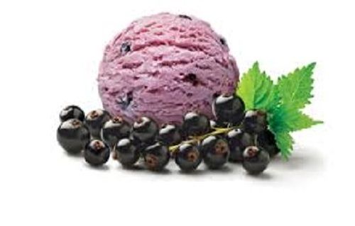 Hygienically Packed Tasty Black Current Flavor Ice Cream