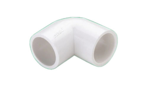 White 2-4 Inches 450Mpa Lower Tensile Strength Socket Joint Connection Pvc Pipe Elbow