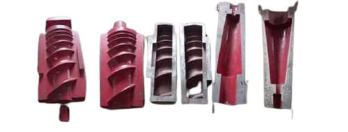  औद्योगिक के लिए रंगीन लेपित संक्षारण प्रतिरोधी स्टेनलेस स्टील बॉडी स्क्रू कन्वेयर 