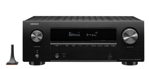 Denon Avr-X2700H 8K Ultra Hd 7.2 Channel (95 Watt X 7) Av Receiver - Built For Gaming & Music Streaming + Denon Home 150 Wireless Speaker - Heos Built-In, Alexa Built-In, Airplay 2, And Bluetooth - Current: Dc