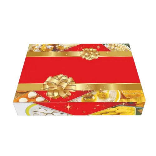 9x5 Inches Rectangular Matte Lamination Sweet Packaging Box