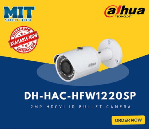 DAHUA Metal Body 2MP CCTV Bullet Camera, 30 Meter Distance Range