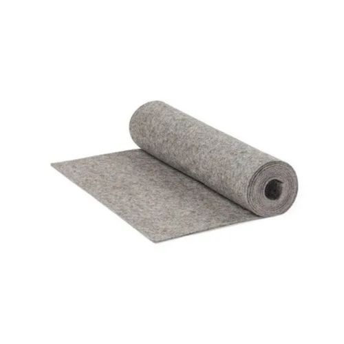 15 Mm Thick 140 Kg/M3 Warm Grey Plain Pattern Woollen Felt For Winters Coating Material: No