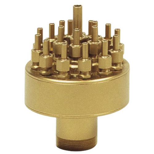 19X14X7 Cm 800 Gram Corrosion Resistance Brass Fountain Nozzle  Usage: Outdoor