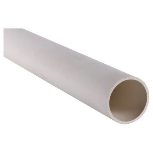 Off White Less Rigid Easily Bonded Aisi Standard Seamless Round Upvc Pipes