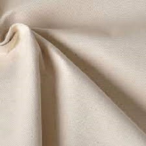 Sandal 54 Inches Light Weight Plain Cotton Canvas Fabric For Garments