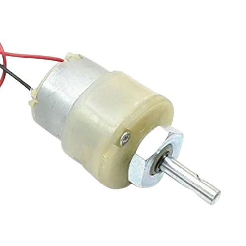 White 10 Watt 120 Volt 50 Hertz Single Phase Pvc Plastic Body Dc Motor