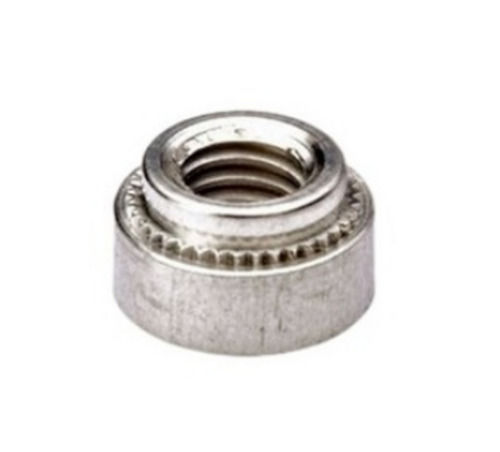 Silver Corrosion Resistance Round Head Galvanized Aluminum Self Clinching Nut