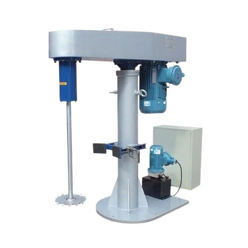 Paint Manufacturing Machine - Mild Steel 500-3000l Capacity Hydraulic Control | Semi-automatic 2 Year Warranty Surface Coated Electric Power Source